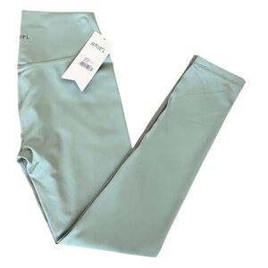 Stori. by Katy Hearn Sage Green Perseverance Tights Leggings Size 8 NWT